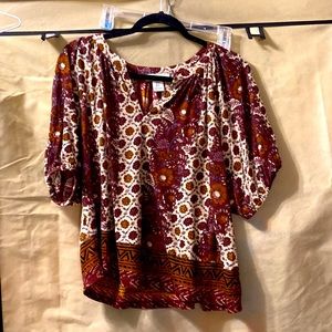 Women’s short sleeve Boho Tunic